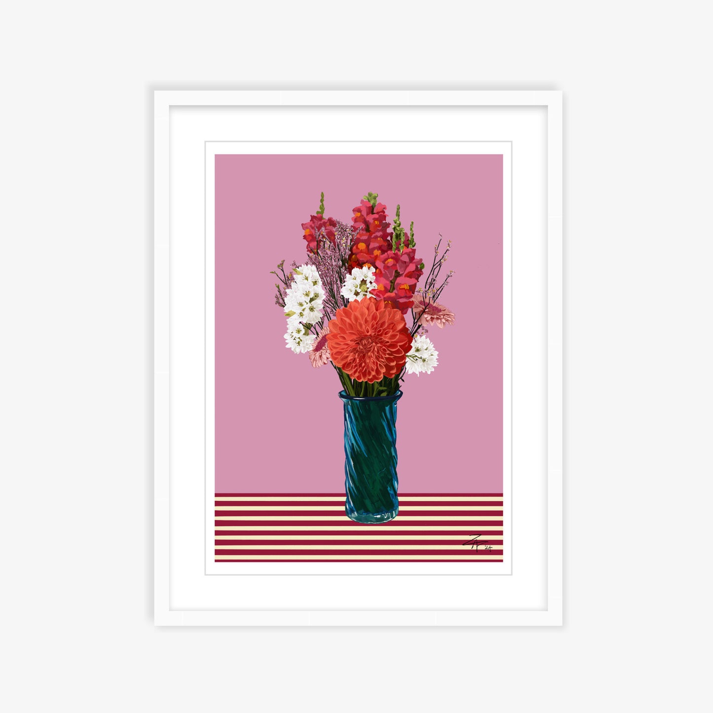 BLOOMING MARVELLOUS - Medium A2 - 420mm x 595mm Enhanced Matte Paper Print (Image shown)